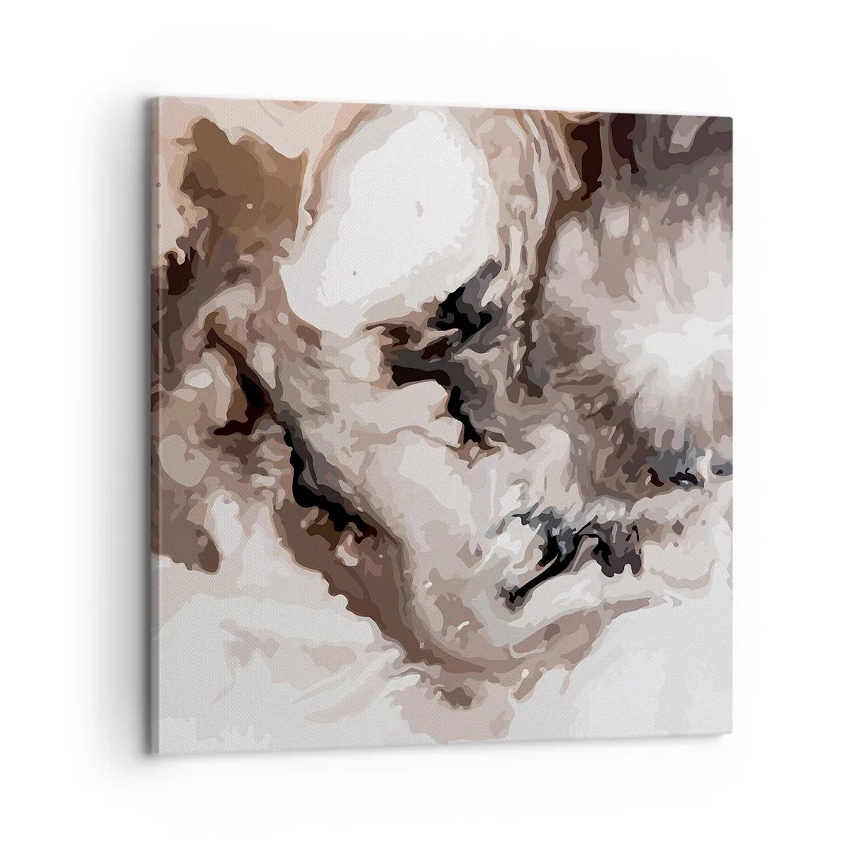 Impression sur toile - Image sur toile - La naissance d'une galaxie - 60x60 cm