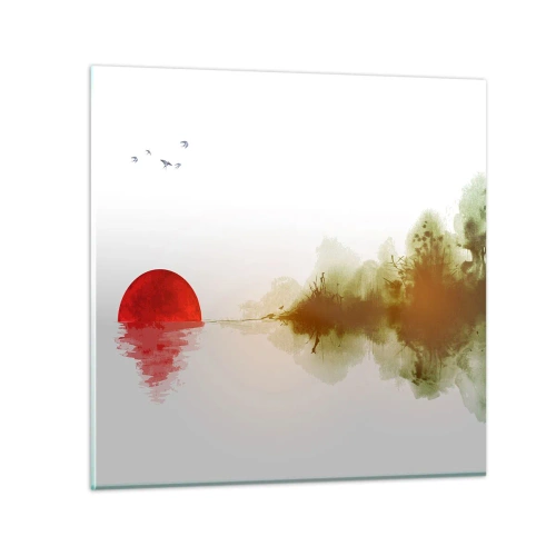 Impression sur verre - Image sur verre - Une promesse de paix - 60x60 cm