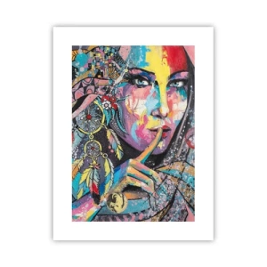 Affiche - Poster - Taisez-vous jusqu'à ce que vous compreniez - 30x40 cm