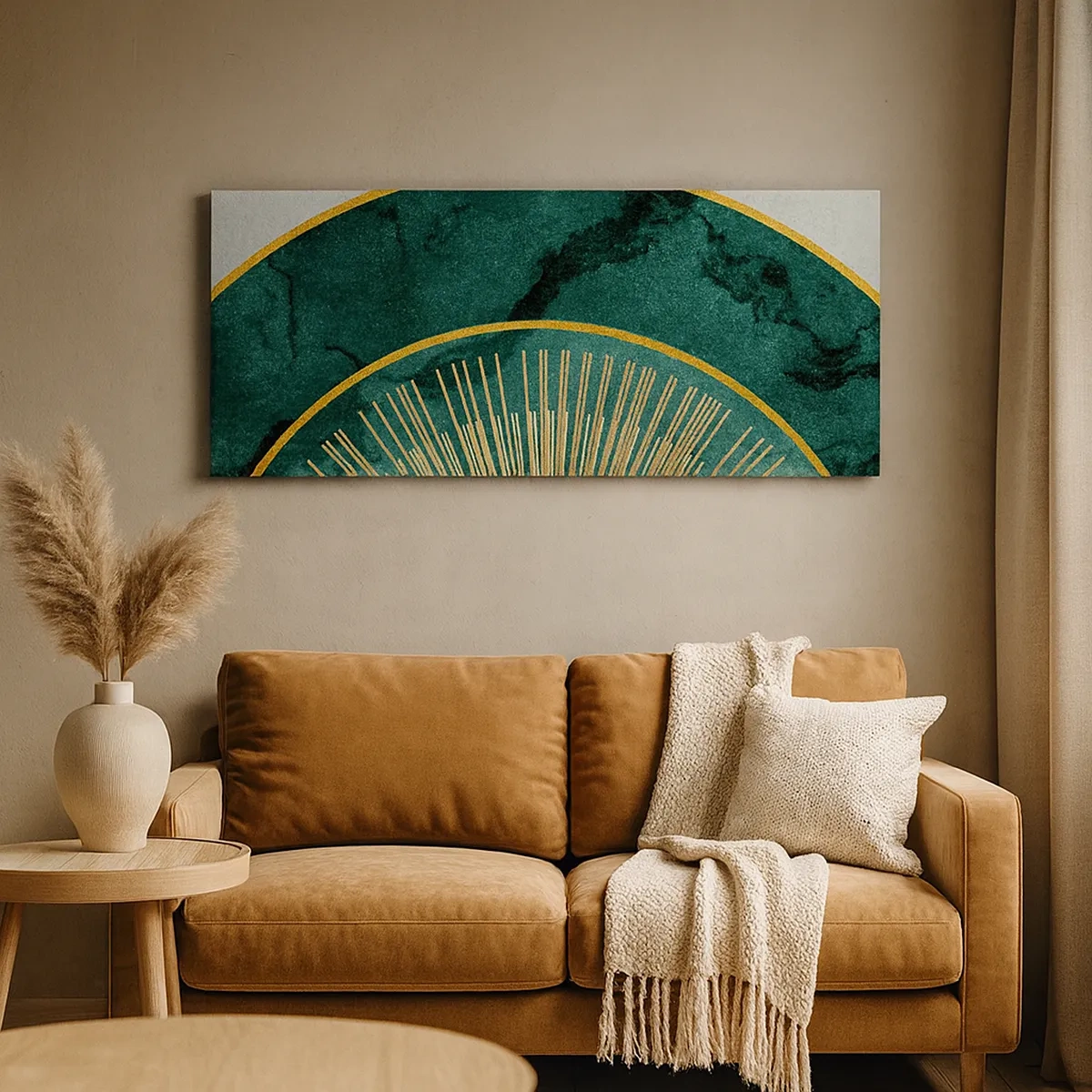 Impression sur toile - Image sur toile - Un autre système solaire - 30x30 cm