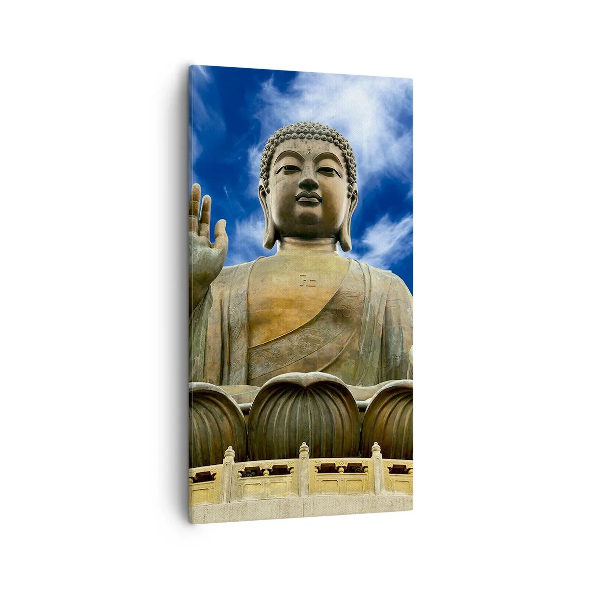 Impression sur toile - Image sur toile - Vivre sans peur - 55x100 cm