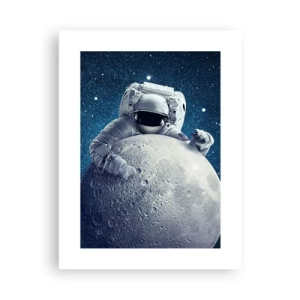 Affiche - Poster - Comique de l'espace - 30x40 cm