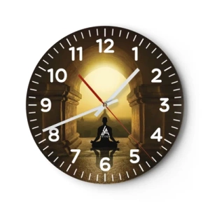 Horloge murale - Pendule murale - Pleine harmonie - 30x30 cm