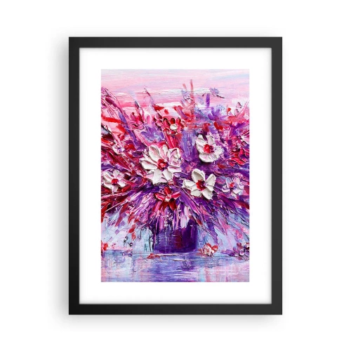 Affiche dans un cadre noir - Poster - Innocence et passion - 30x40 cm