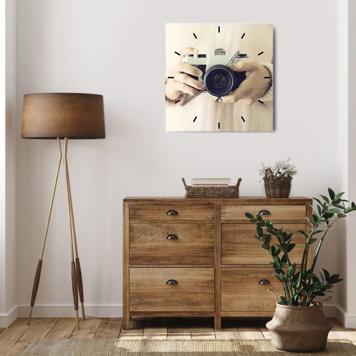 Horloge murale - Pendule murale - Pour voir plus ... - 40x40 cm