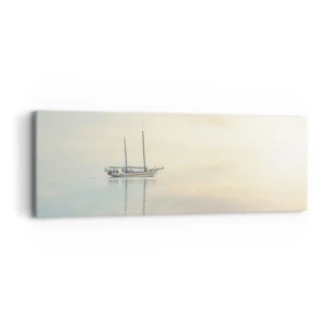 Impression sur toile - Image sur toile - Dans une mer de silence - 90x30 cm