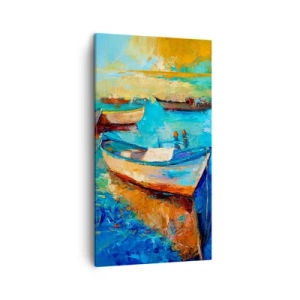 Impression sur toile - Image sur toile - Dans la baie du sud - 45x80 cm