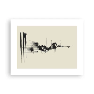 Affiche - Poster - Abstraction hâtive - 40x30 cm