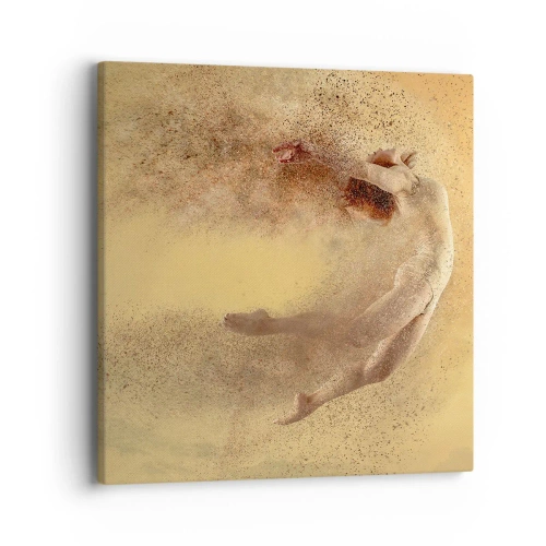 Impression sur toile - Image sur toile - Dans le ravissement de la danse - 40x40 cm