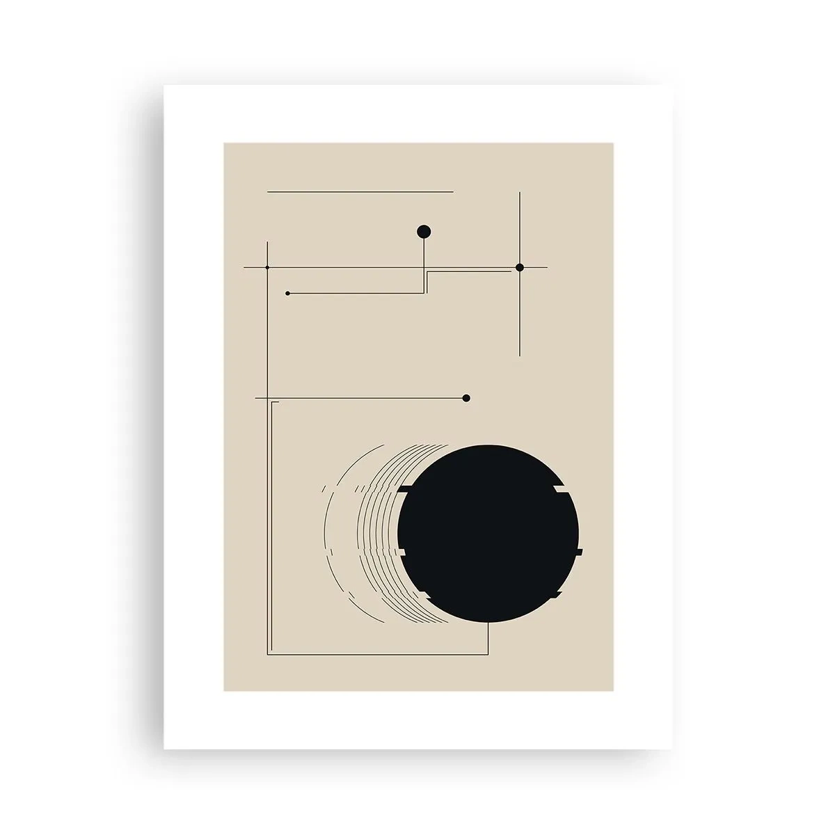 Affiche - Poster - Une composition flexible et dynamique - 30x40 cm