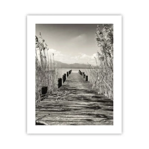 Affiche - Poster - Dans le calme de l'herbe - 40x50 cm