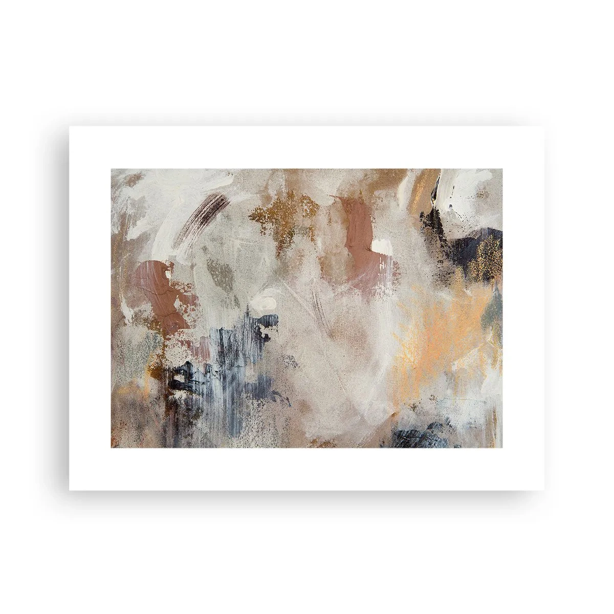 Affiche - Poster - Abstraction brumeuse - 40x30 cm