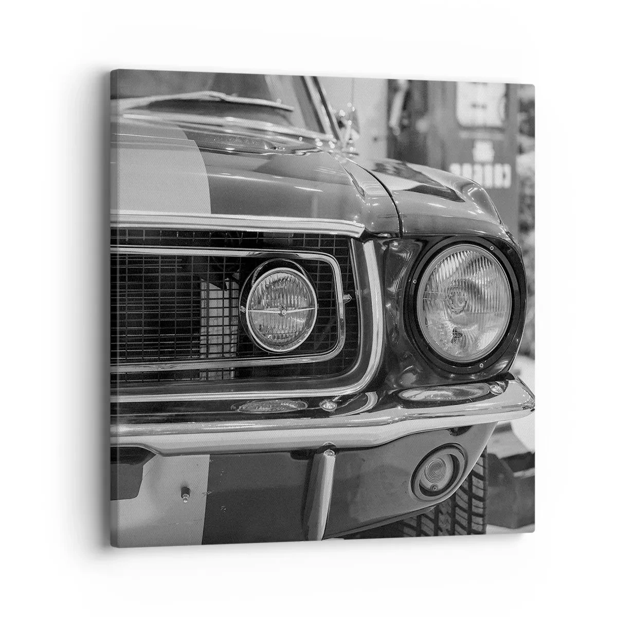 Impression sur toile - Image sur toile - Conduire dur - 40x40 cm