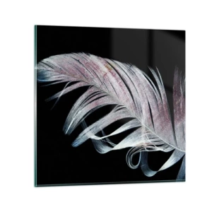 Impression sur verre - Image sur verre - Pensez au toucher - 30x30 cm