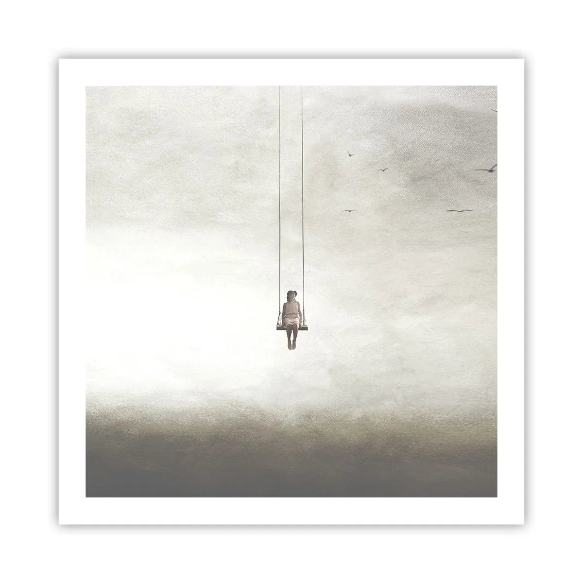 Affiche - Poster - Enfant en nous - 60x60 cm