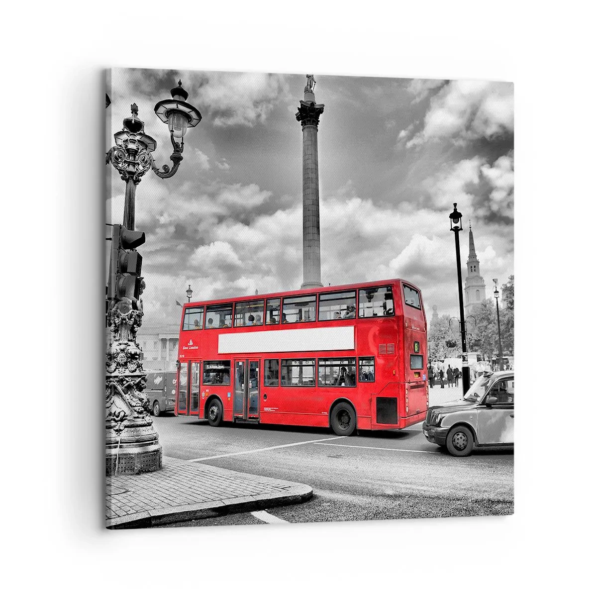 Impression sur toile - Image sur toile - La vraie circulation sanguine de la ville - 60x60 cm