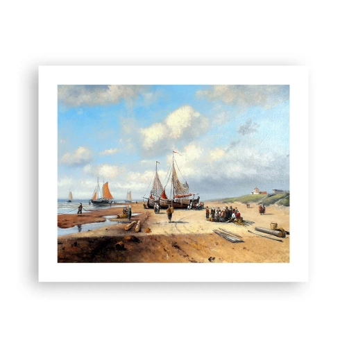 Affiche - Poster - Après une capture réussie - 50x40 cm