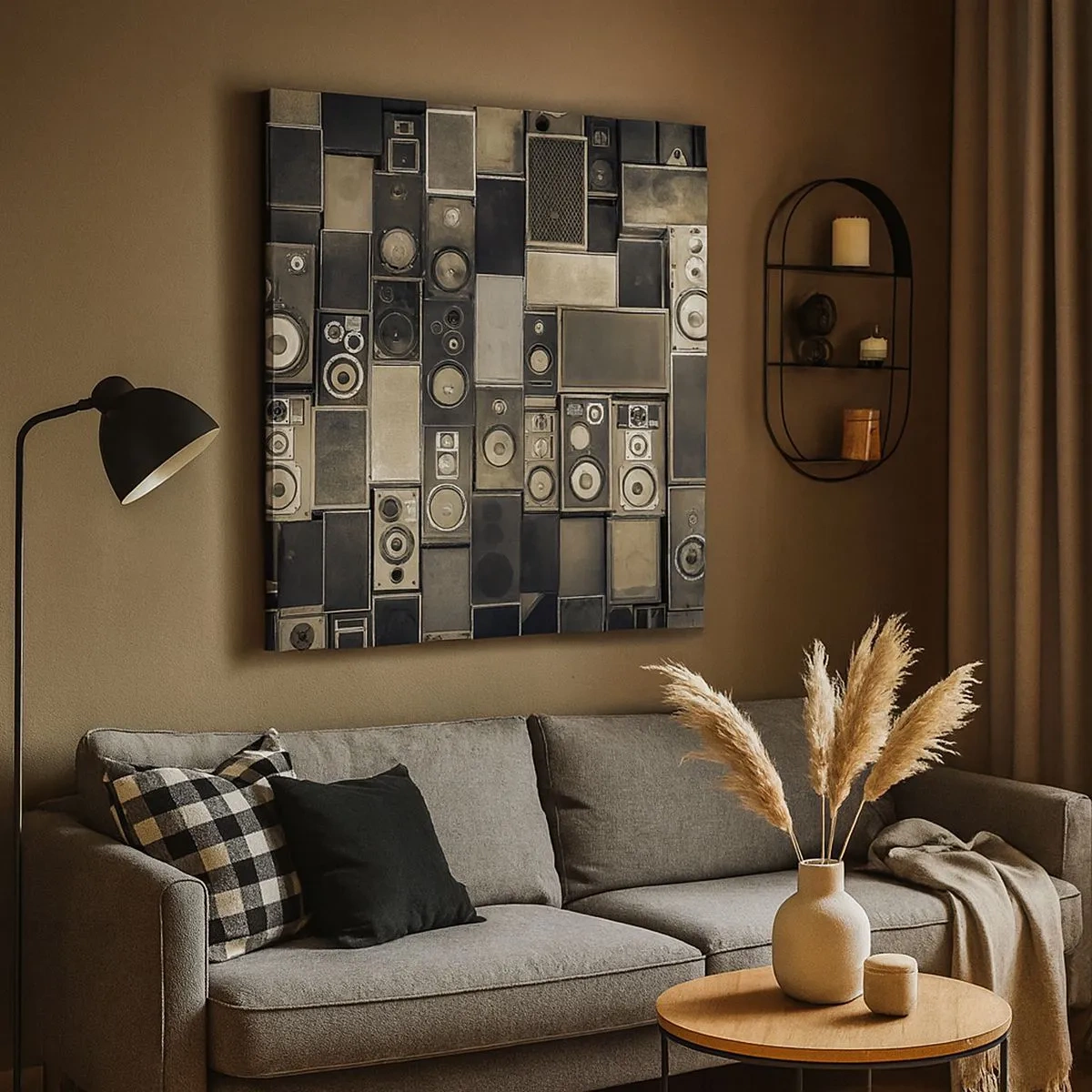 Impression sur toile - Image sur toile - Tout va bien - 30x30 cm