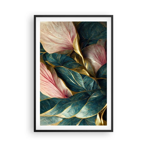 Affiche dans un cadre noir - Poster - Élégance et style naturels - 61x91 cm