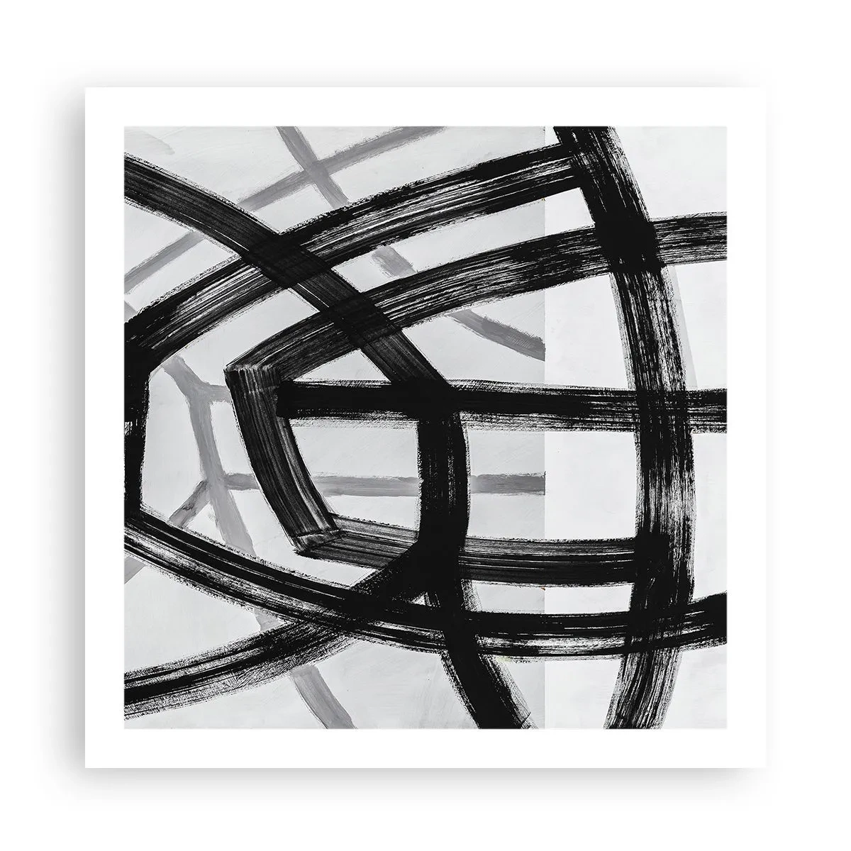 Affiche - Poster - Profondeur du bâtiment - 60x60 cm