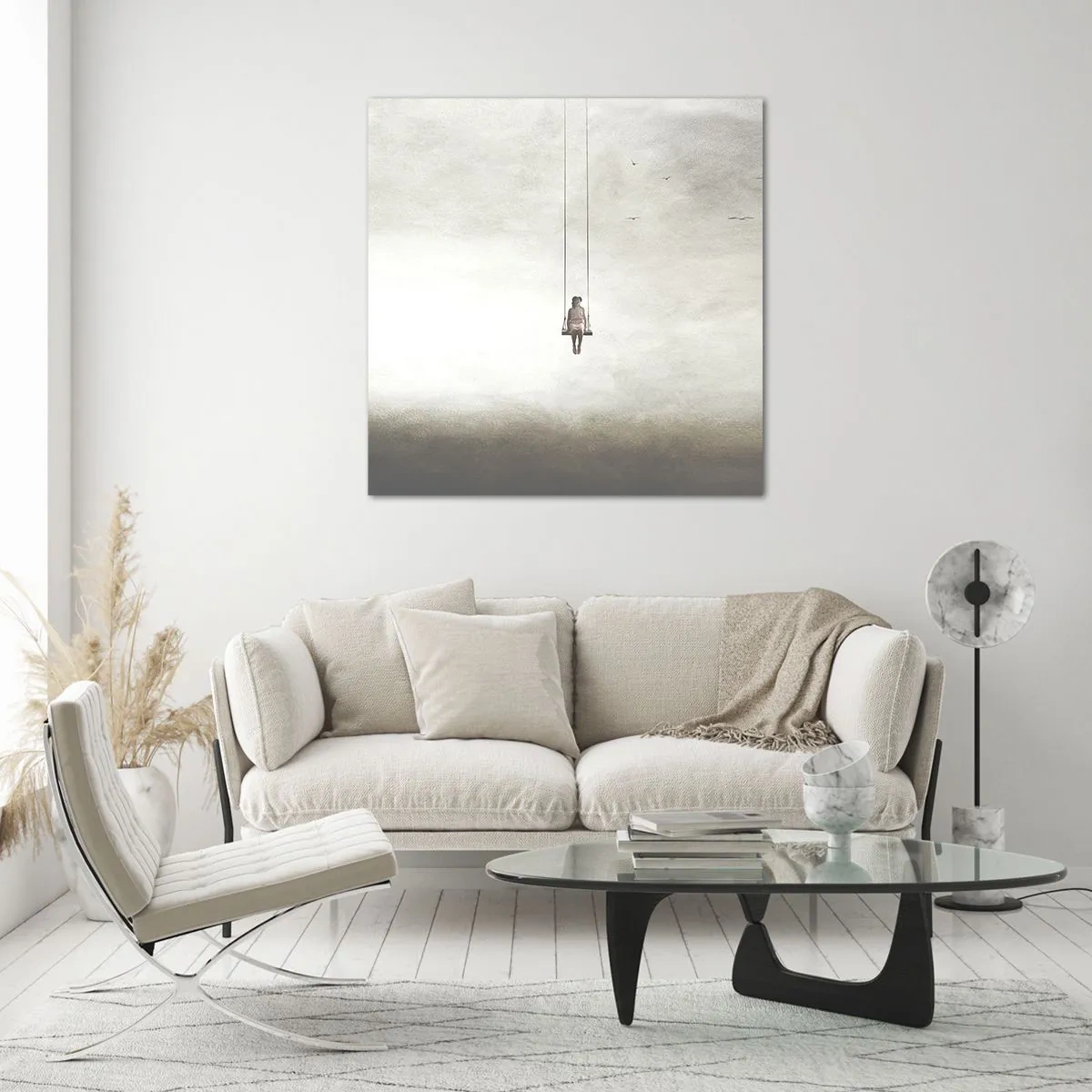 Impression sur verre - Image sur verre - Enfant en nous - 60x60 cm