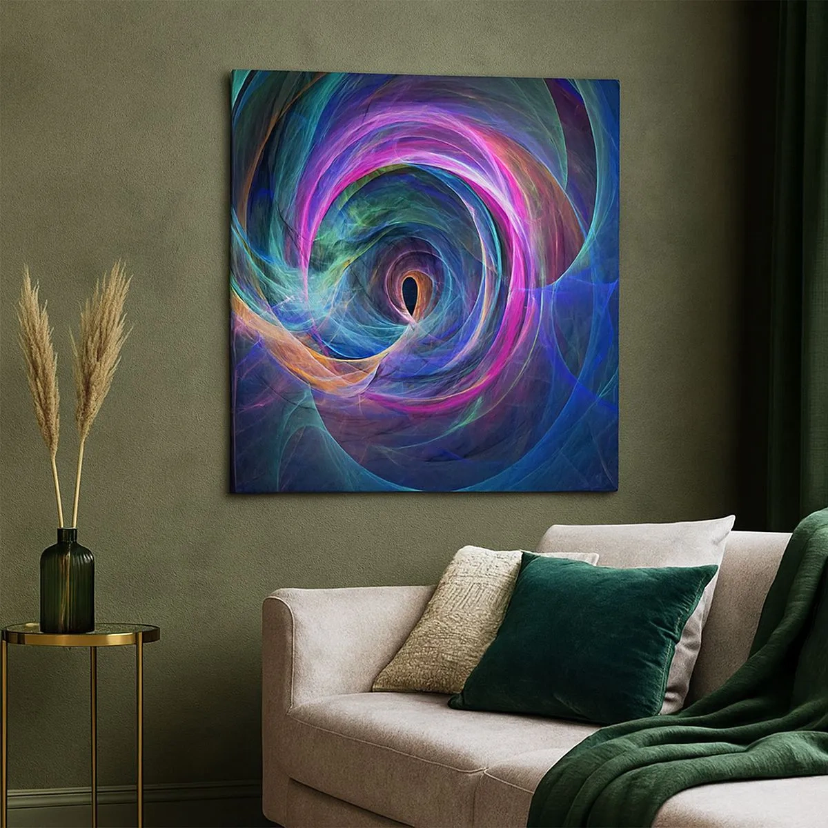 Impression sur toile - Image sur toile - Où m'emmènes-tu ? - 30x30 cm