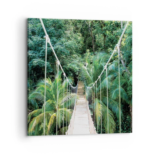 Impression sur toile - Image sur toile - Welcome to the jungle! - 70x70 cm