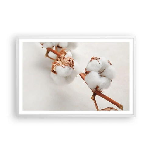 Affiche dans un cadre blanc - Poster - Seulement caliner - 91x61 cm