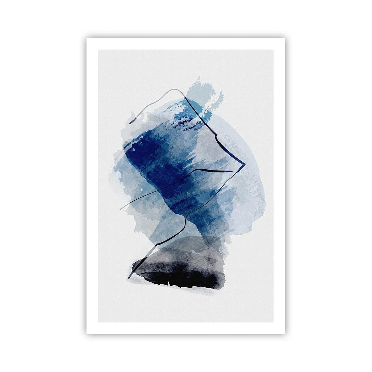 Affiche - Poster - Montagne de glace - 61x91 cm