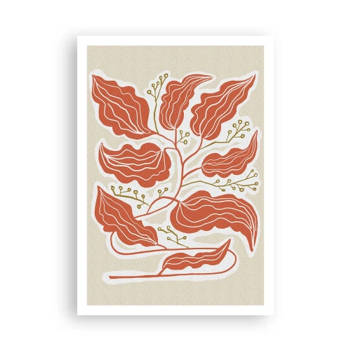 Affiche - Poster - Folk et coloré - 70x100 cm