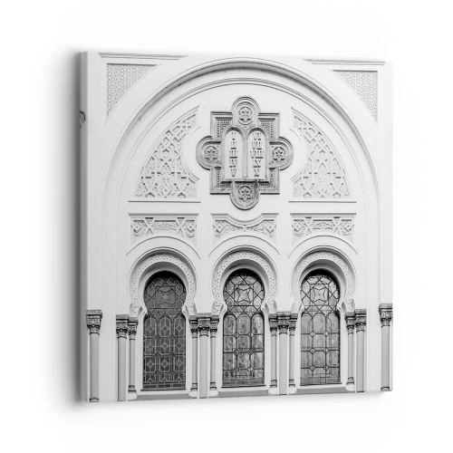 Impression sur toile - Image sur toile - À la frontière des cultures - 30x30 cm