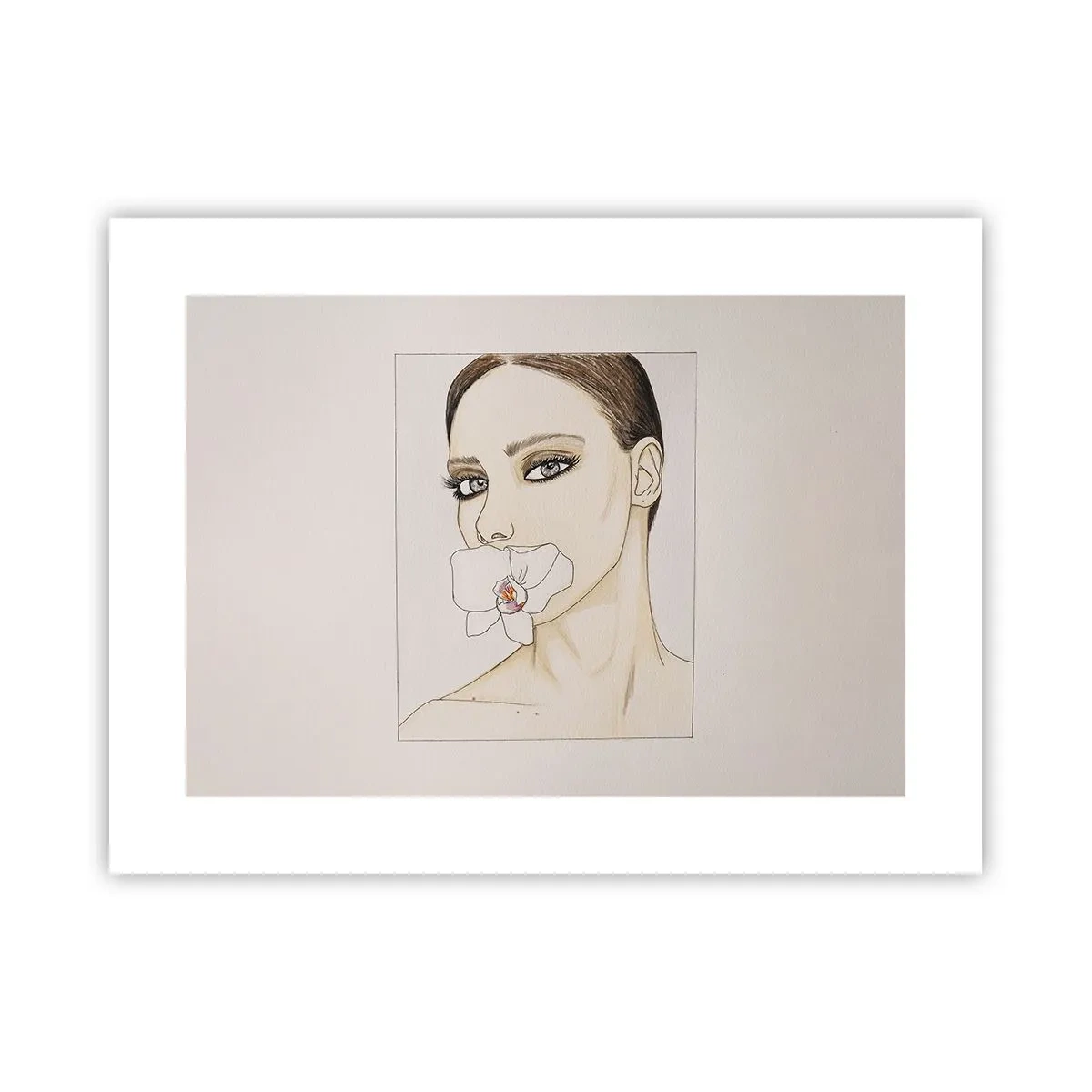 Affiche - Poster - Symbole de l'élégance et de la beauté - 40x30 cm