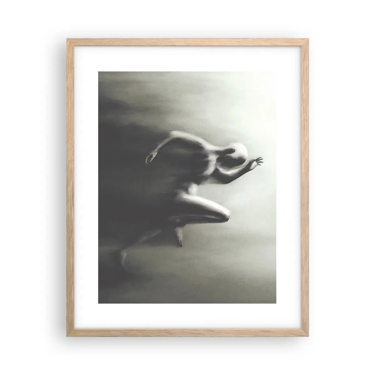 Affiche dans un chêne clair - Poster - Inarrêtable - 40x50 cm