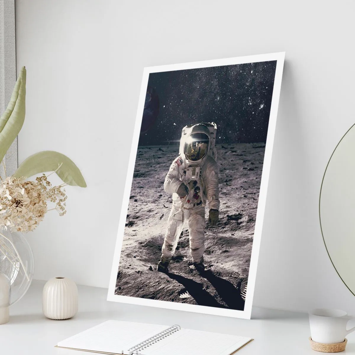 Affiche - Poster - Salutations de la lune - 61x91 cm