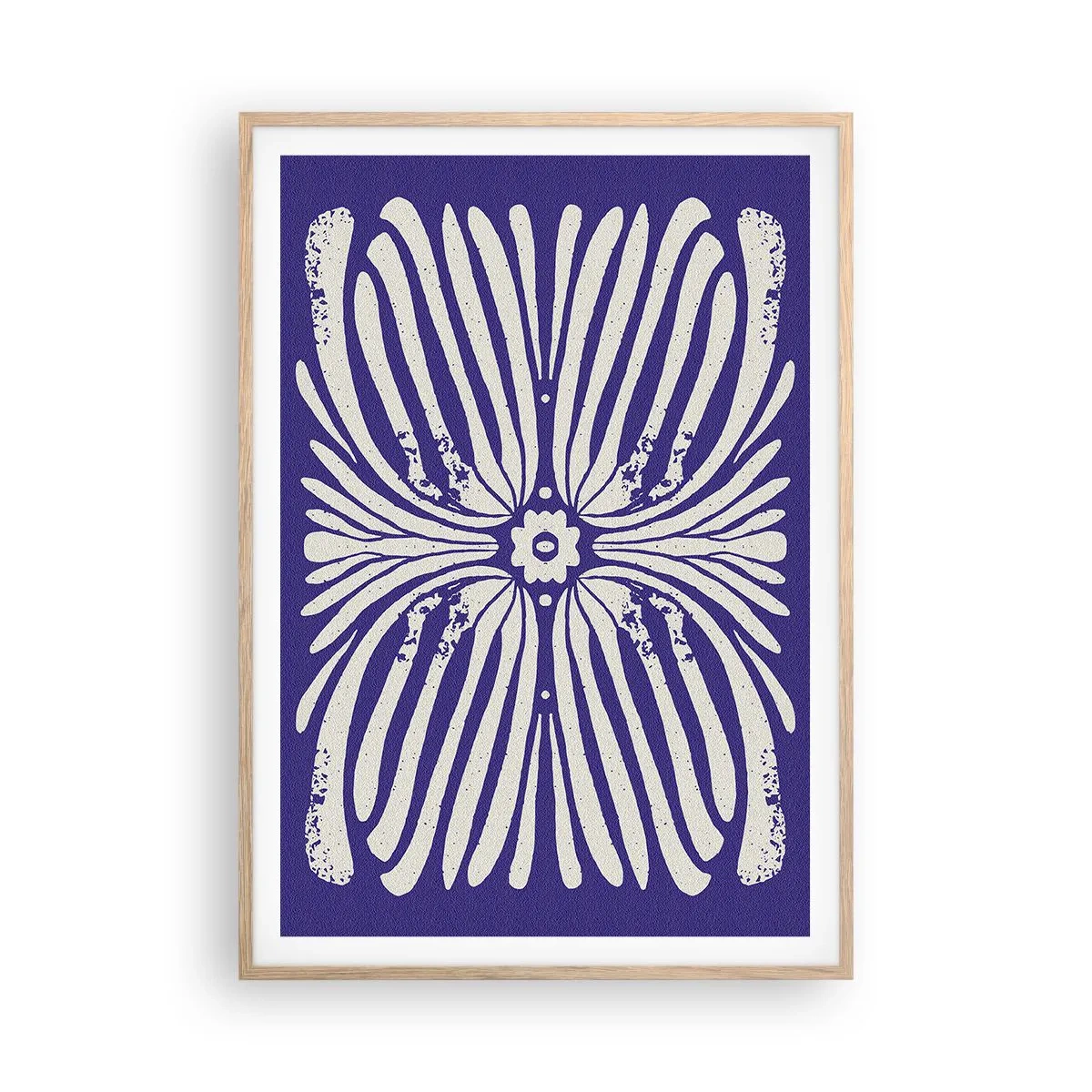 Affiche dans un chêne clair - Poster - Inspirations ethniques - 70x100 cm