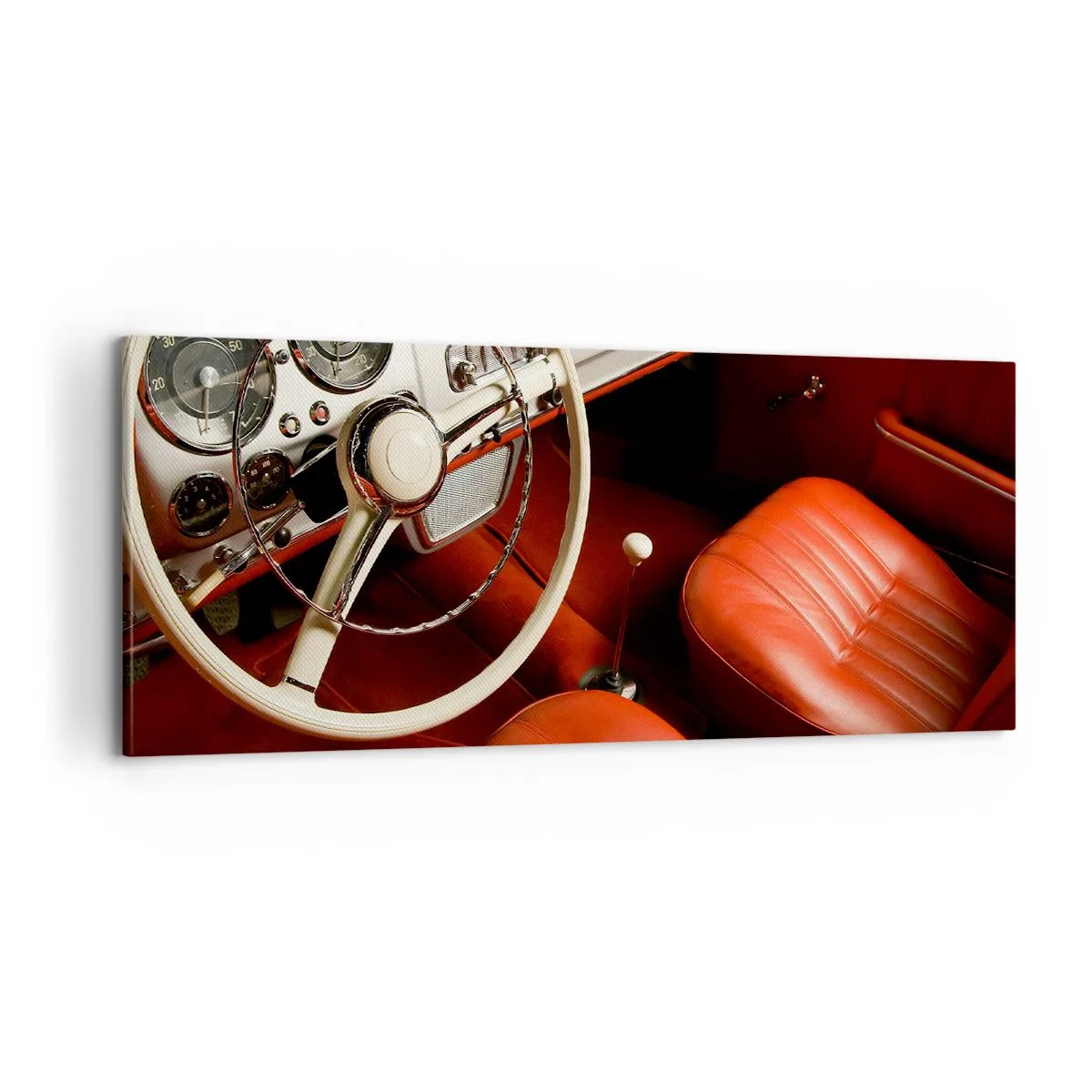 Impression sur toile - Image sur toile - Luxe de style vintage - 100x40 cm