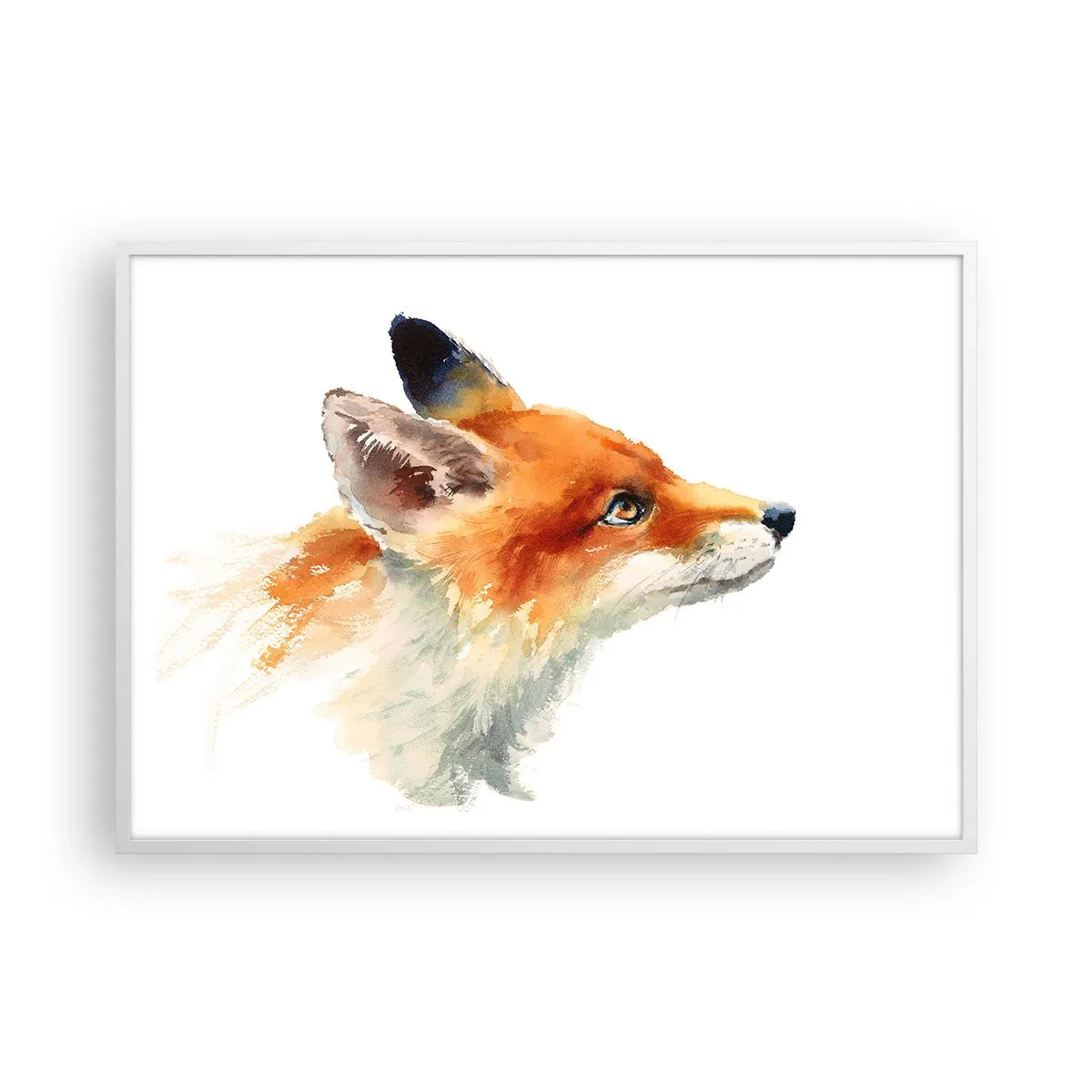 Affiche dans un cadre blanc - Poster - Vous ne pouvez jamais être trop prudent - 100x70 cm