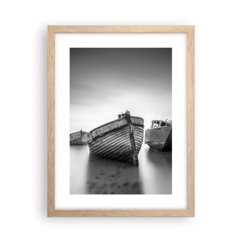 Affiche dans un chêne clair - Poster - Cùest déjà un souvenir... - 30x40 cm