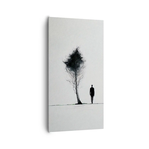 Impression sur toile - Image sur toile - Nous errons tous - 65x120 cm