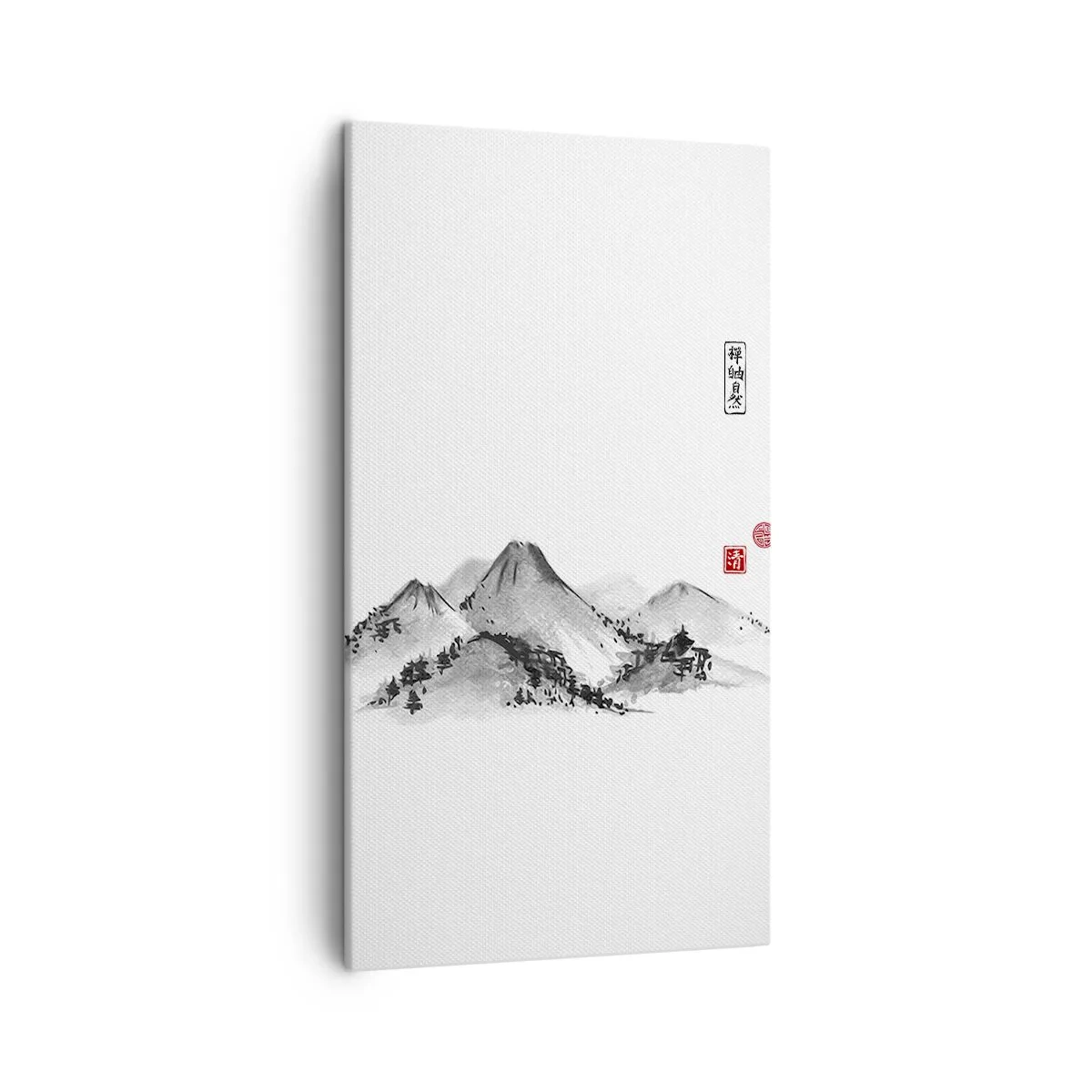 Impression sur toile - Image sur toile - Au-delà de la distance - 45x80 cm