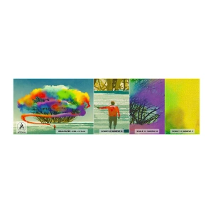 Échantillon de Papier Peint Premium Canvas - Donner vie à ce monde - Abstraction, Homme, Modèle moderne - 100x30 cm