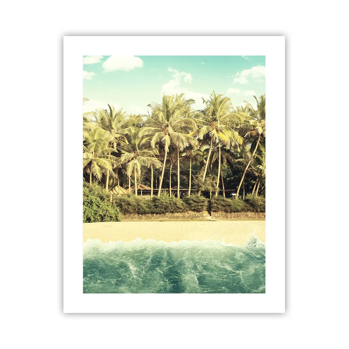 Affiche - Poster - Peut-être ici? - 40x50 cm