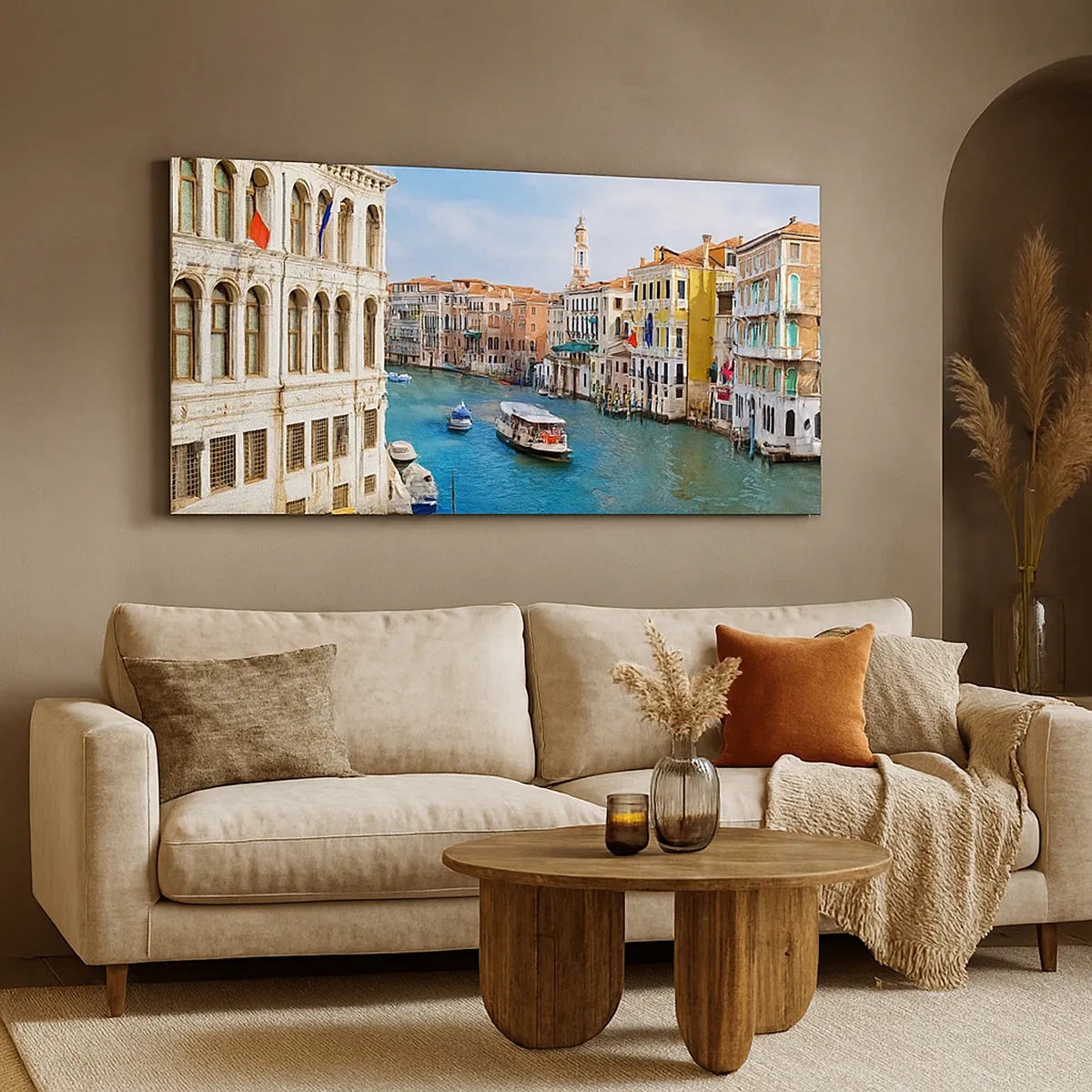 Impression sur toile - Image sur toile - Trafic de rue unique au monde - 30x30 cm