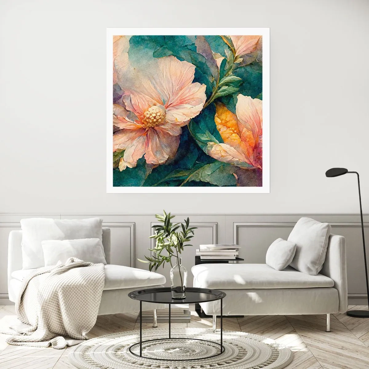 Affiche - Poster - Uniquement de la subtilité - 60x60 cm