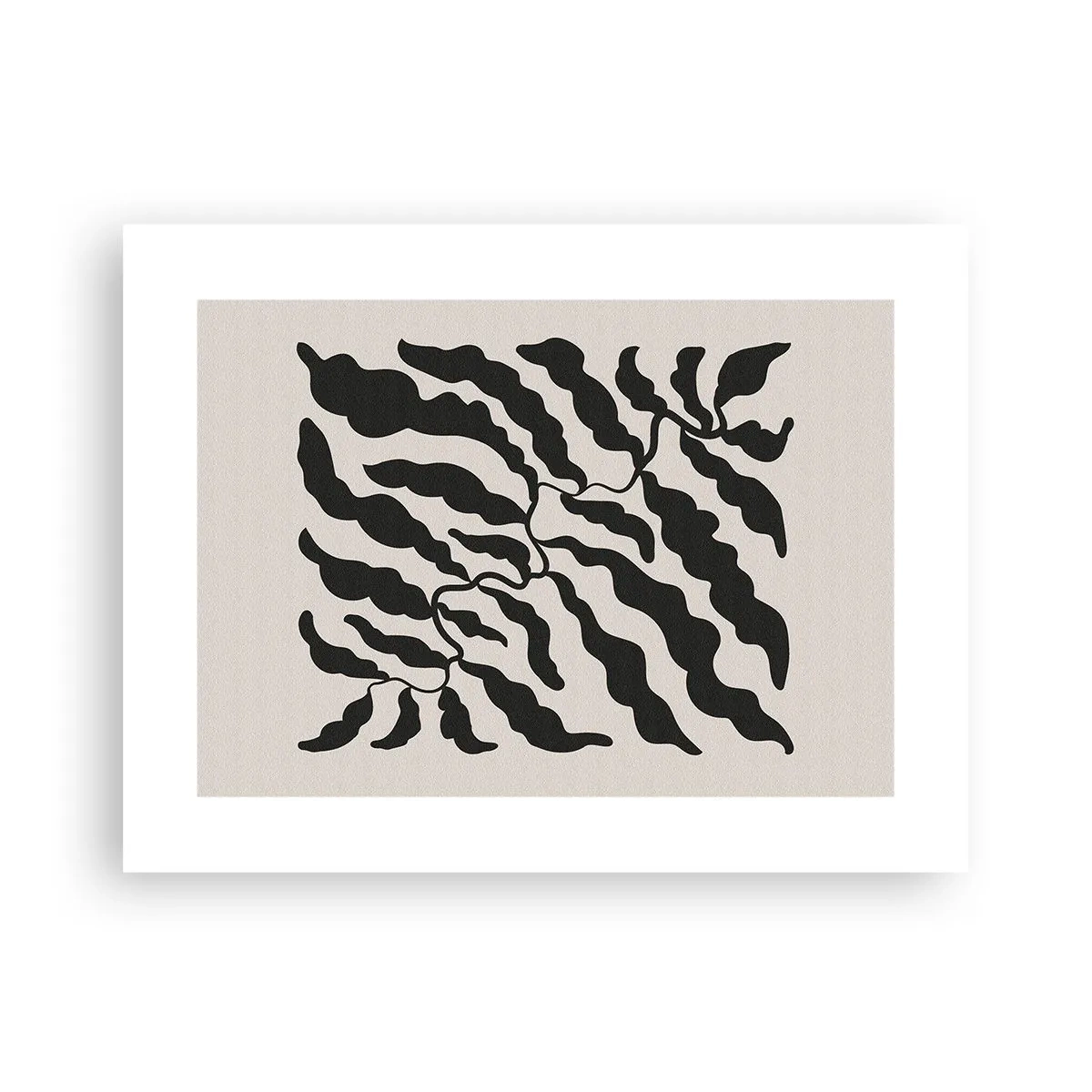 Affiche - Poster - La nature du carré - 40x30 cm