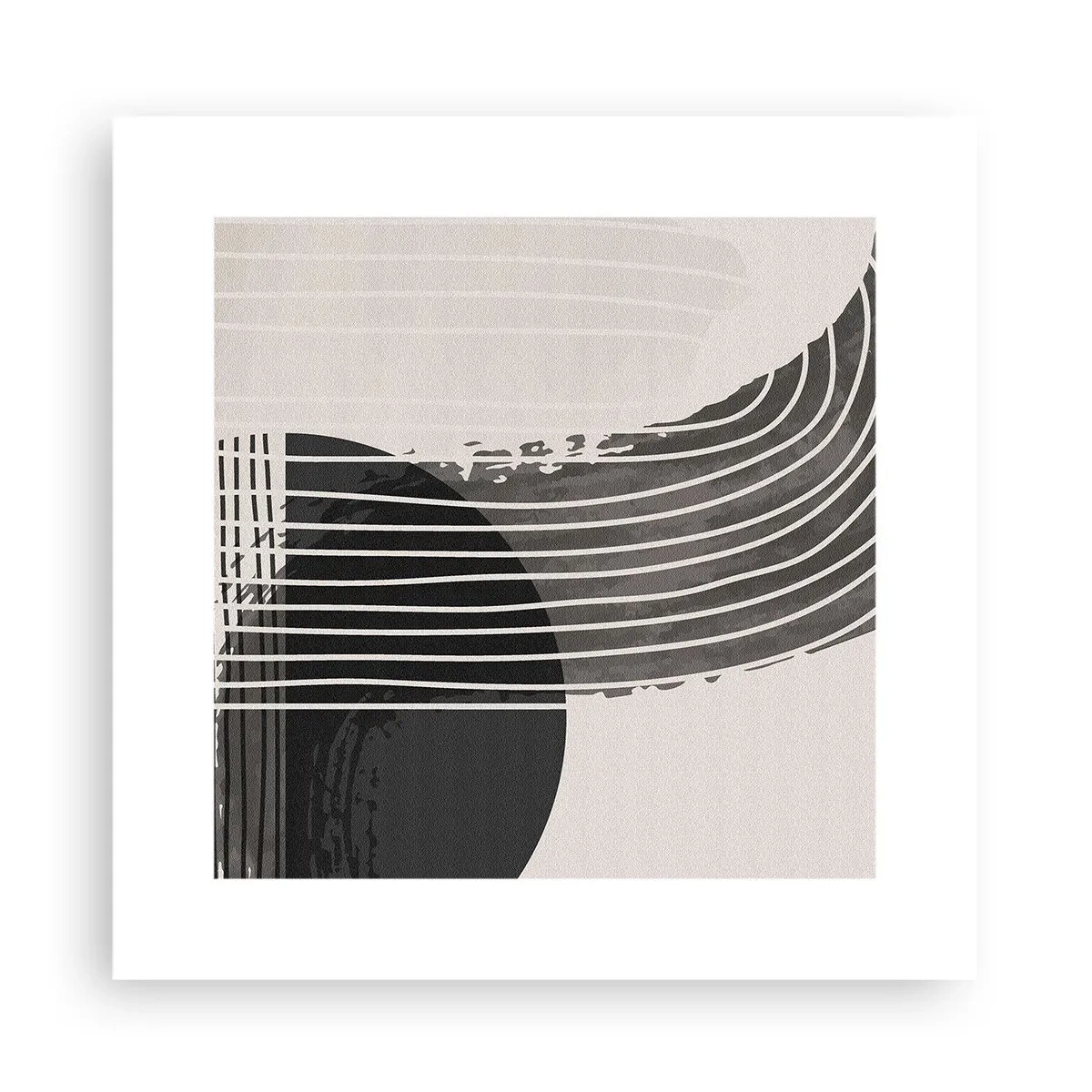 Affiche - Poster - Aller et retour - 30x30 cm