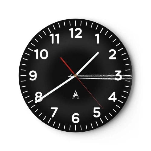 Horloge murale - Pendule murale - Dans une autre dimension - 40x40 cm