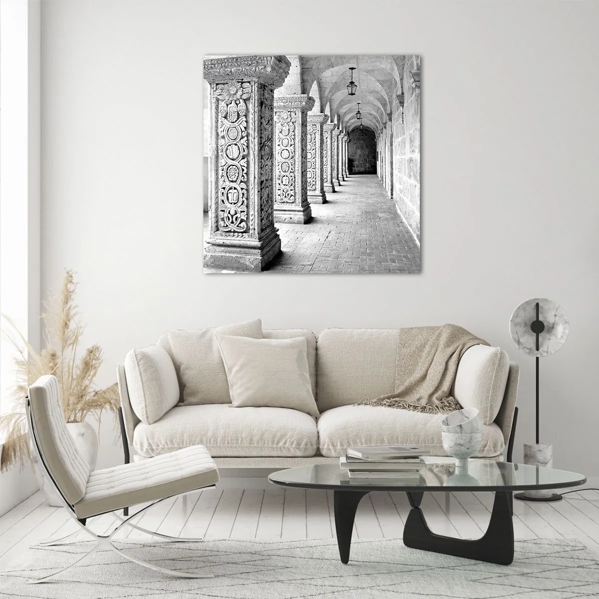 Impression sur verre - Image sur verre - Où cela mène-t-il…? - 70x70 cm