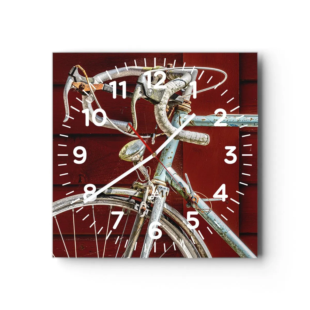 Horloge murale - Pendule murale - Construit pour la victoire - 30x30 cm