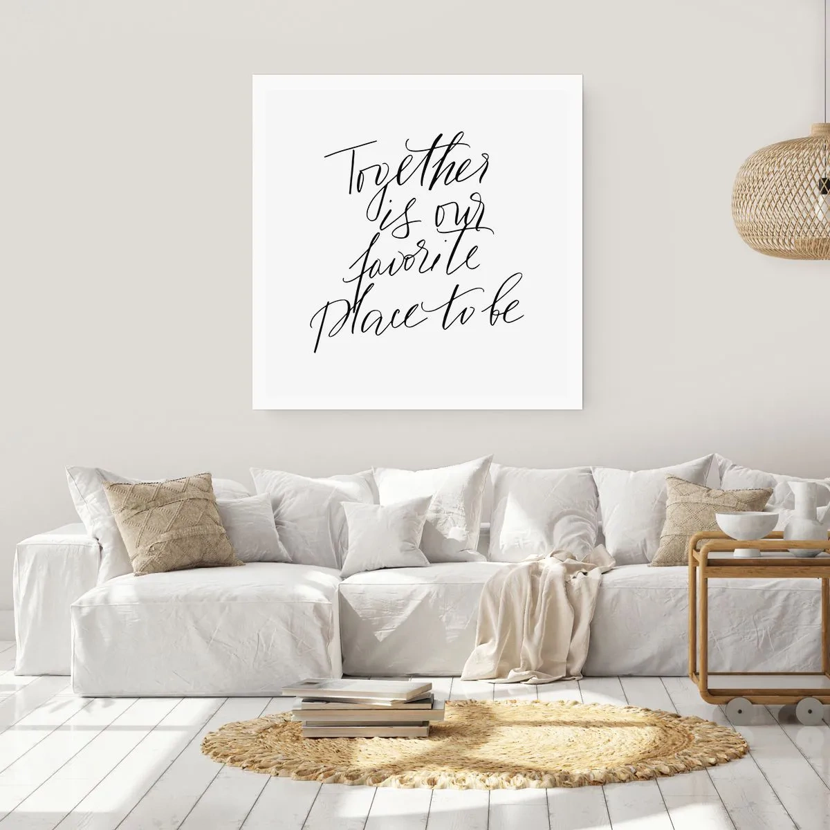 Affiche - Poster - Vous aussi vous le sentez? - 60x60 cm